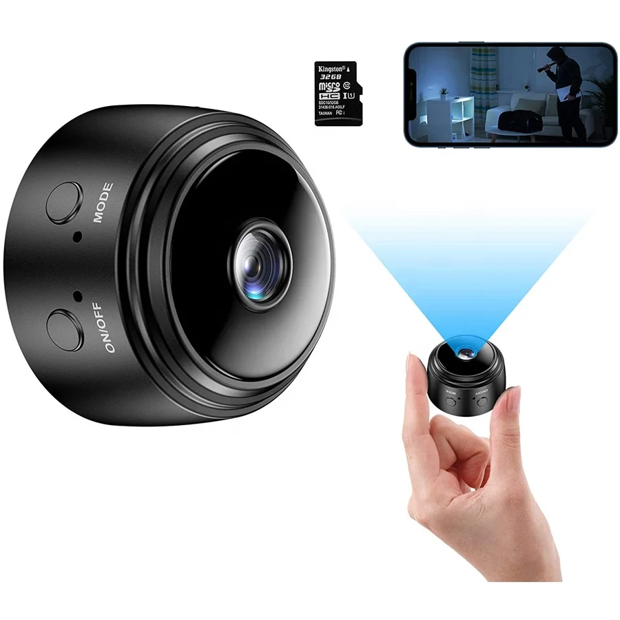 magnetic 1080p a9 night vision wifi mini camera