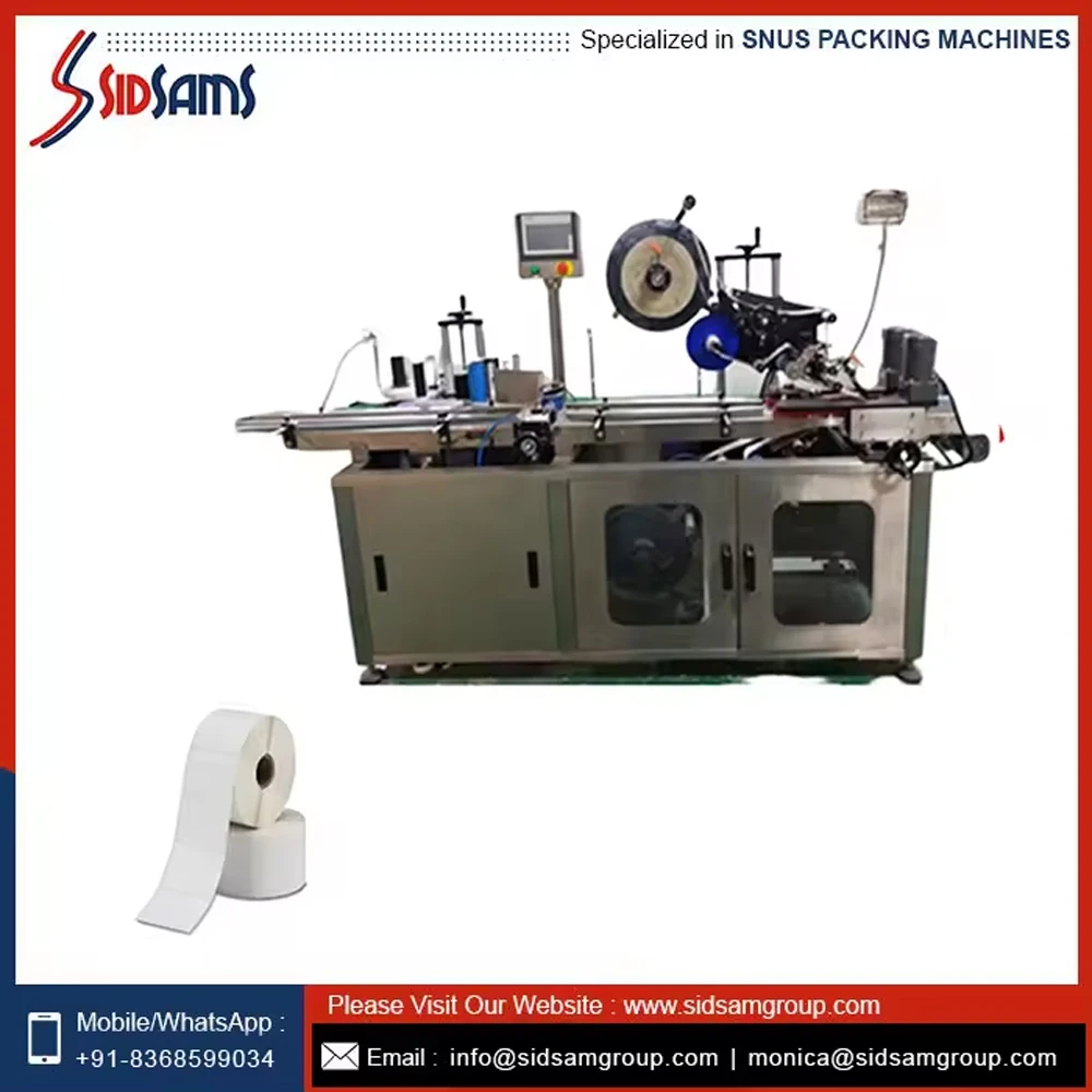 High Quality Best Product Small Vertical Sticker Labeling Machine For Container At Wholesale Price