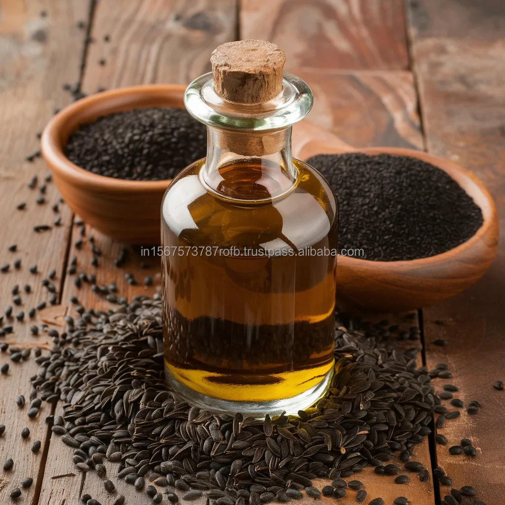 Bulk Black Seed Oil 20% Thymoquinone Bulk Supplier Black Seed Oil Co2 Extracted Carrier Oil Cosmetic Grade