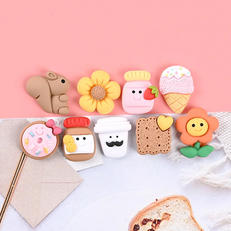 New hot-selling cartoon resin crats animal diy resin wholesale cartoon