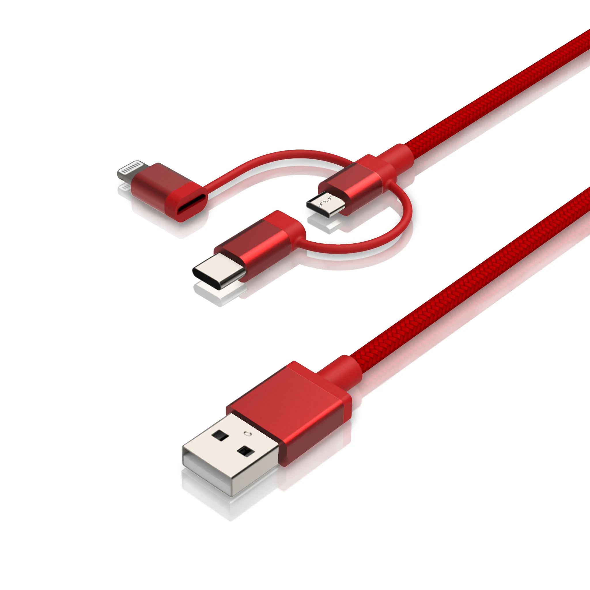 Universal 3 in 1 charging cable fit with most of the devices 2021 best seller