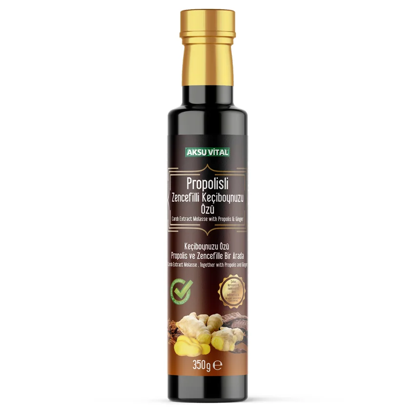 Molasses with Propolis Ginger and Carob Extract High Quality Molasses from Turkey Carob Molasses Best Price