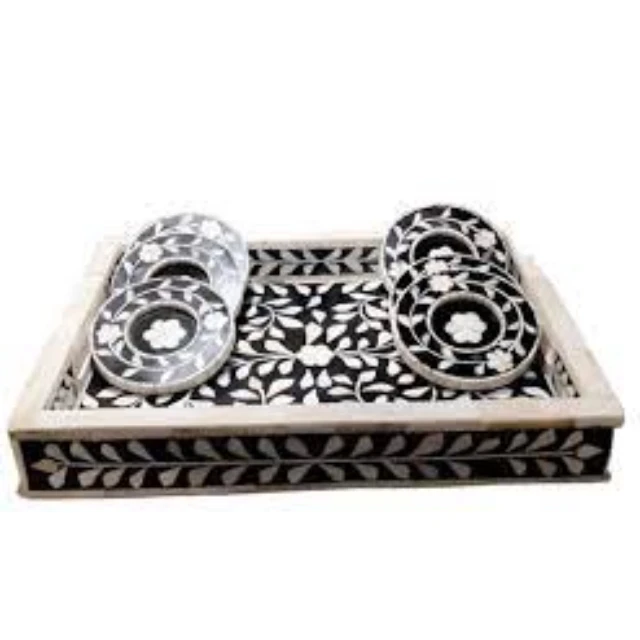 BEST SELLING BONE INLAY SERVING TRAY NEW BONE INLAY MOTHER OF PEARL TRAY