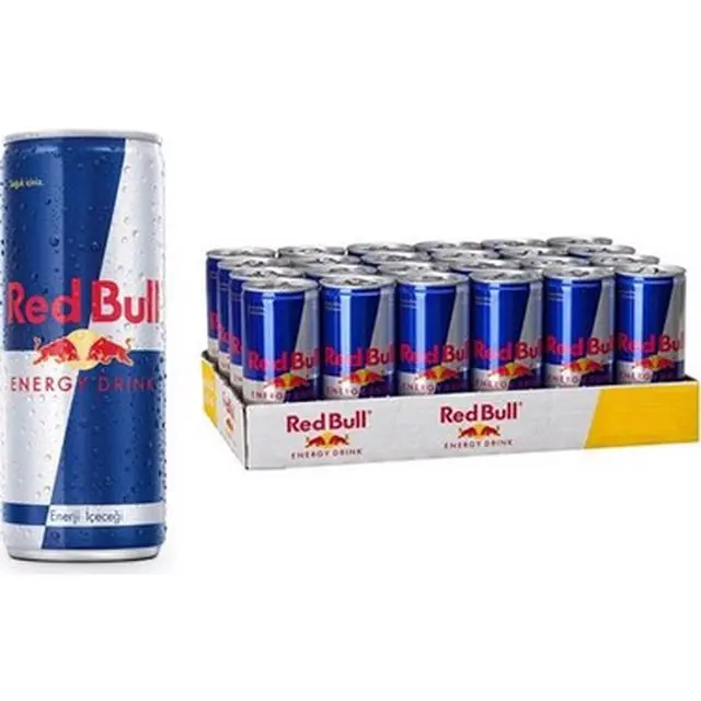 Energy Drink Original Fresh Bottled Carbonated Soft Drinks Red bull Sparkling Flavored  Halal Cold Beverage