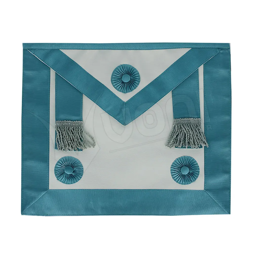 Masonic Grand Lodge Past Master Apron Hand Embroidery Bullion Masonic Apron