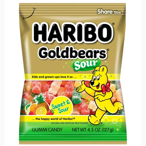 Haribo желе Золотые медведи импортные Халяльные ограниченные супер 175 г