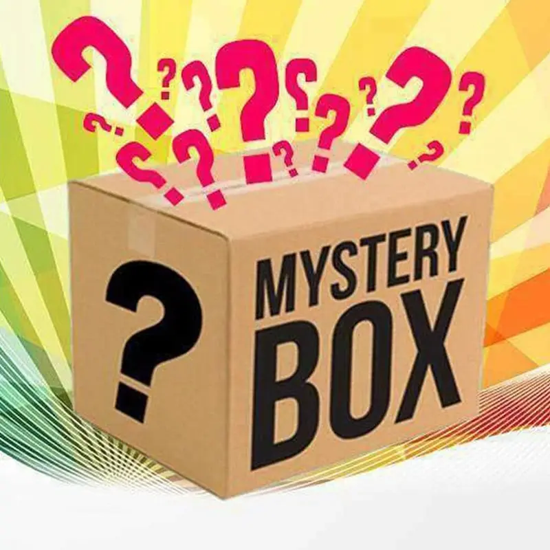 2022New Lucky Mystery Box Blind Box 100% Surprise High-Quality Electronics Christmas Gift Novelty Random Item Mystery Box