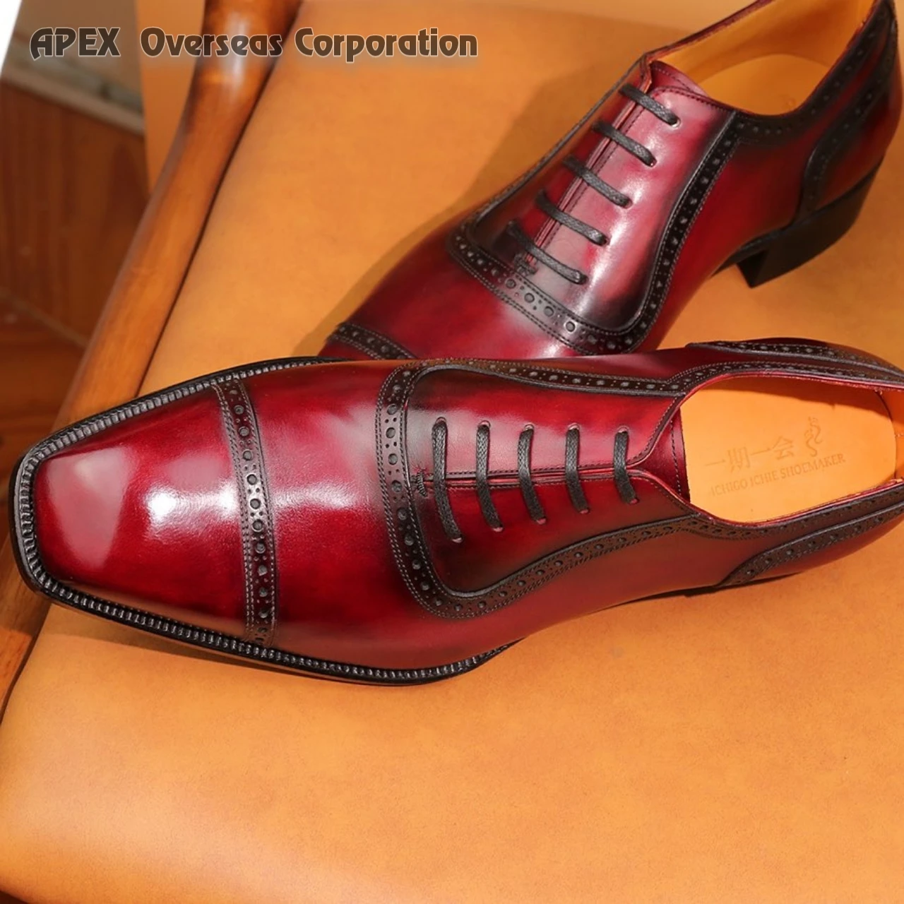 Real Cowhide Leather Two Shaded Waxed Men Shoes Customized Dress Shoes Genuine Women Loafers Cow Leather Shoes For Men