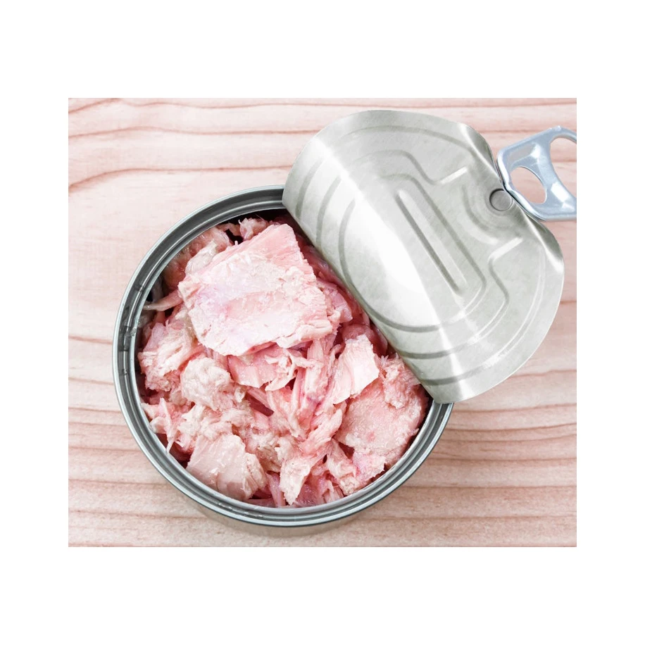 Canned tuna fish easy open canned sardine in vegetable oil