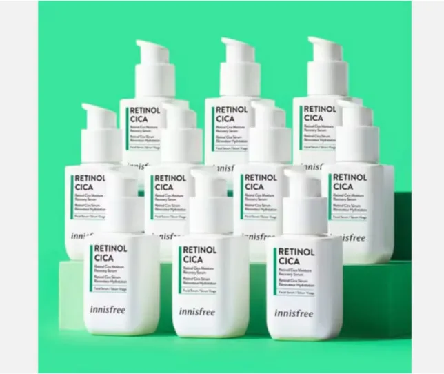 [Various Beauty Korea] Brand INNISFREE Advanced Retinol Cica Recovery Serum Long-Lasting Moisturizing & Skin Barrier Improvement