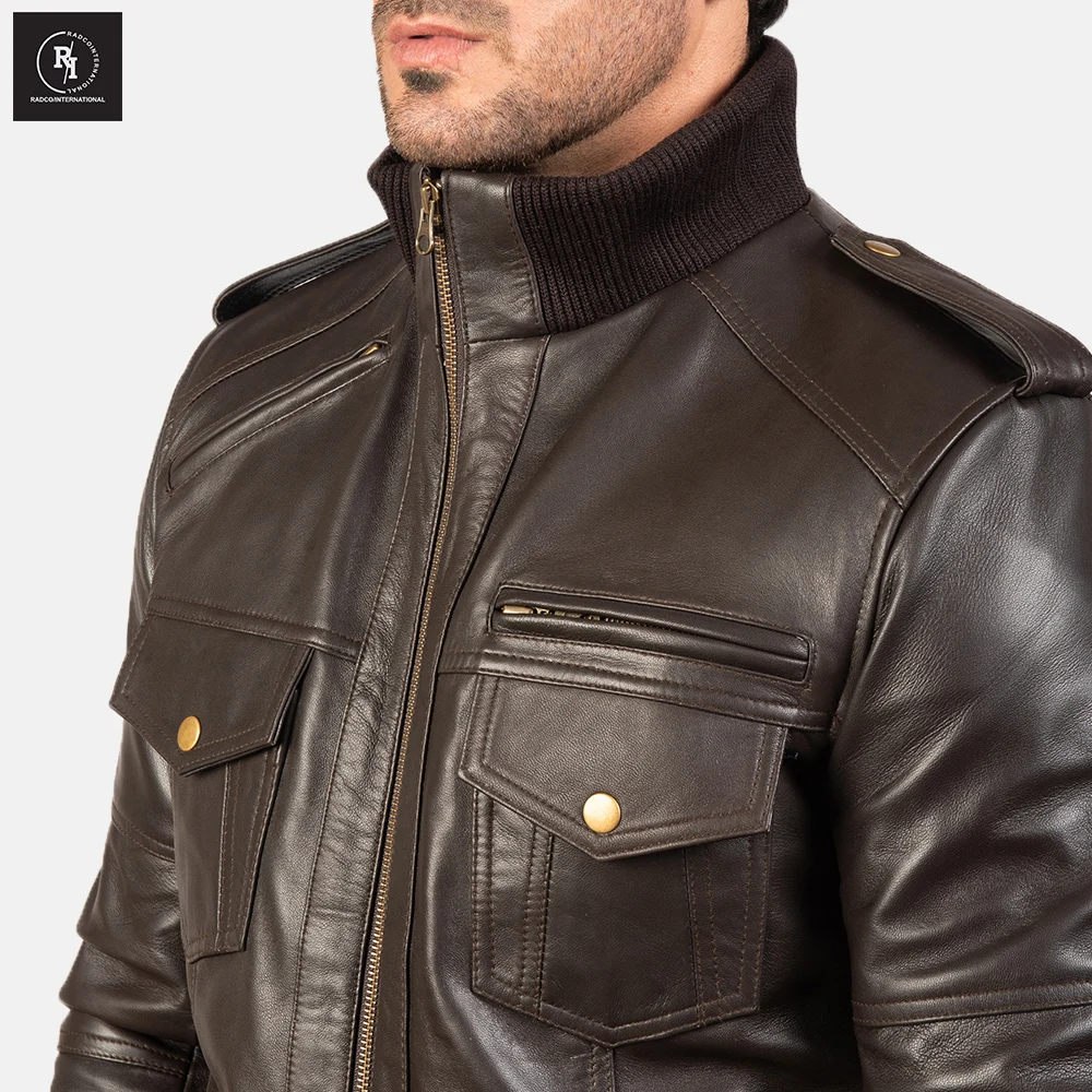 High Quality Men Leather Jacket Pakistan Made Top Product Leather Jacket For Men In Best Price