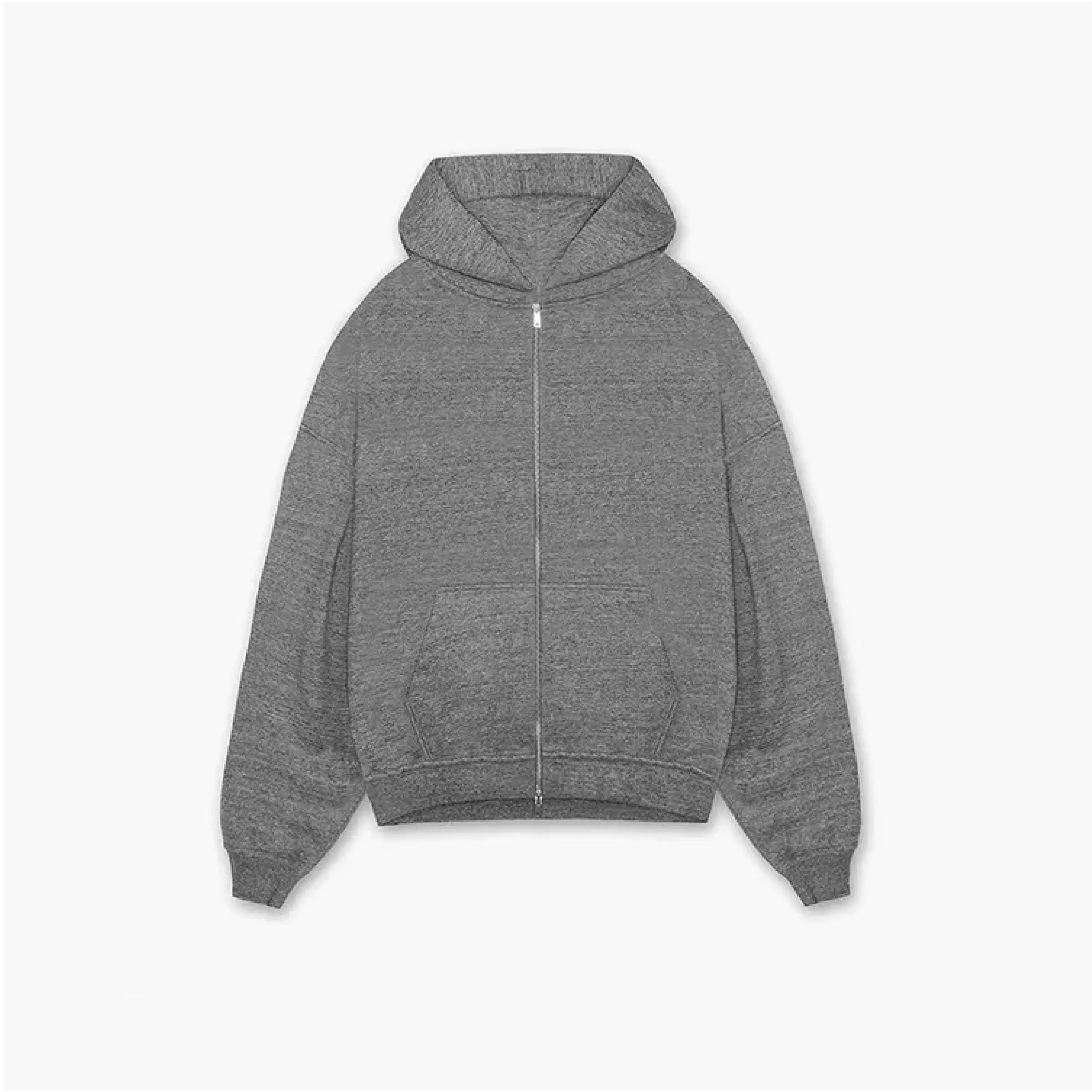 Custom logo Winter Men Hoddies zipper hoodies plain with pocket