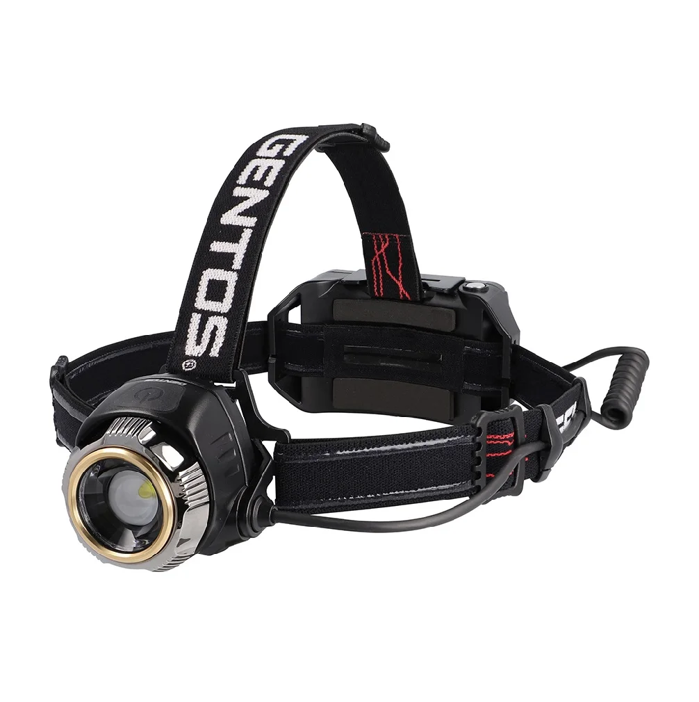 Modern Waterproof LED Head Light for Outdoor Work Portable Battery-Powered Head Lamps Private Label