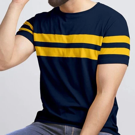 2024 Stripes Shirts Mens T Shirt Unisex Hip Hop Sublimation T-shirts Cropped T Shirt Wholesale Oem New Style