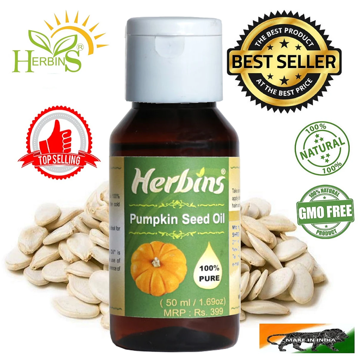 Wholesale Price Organic Pumpkin Seed Oil