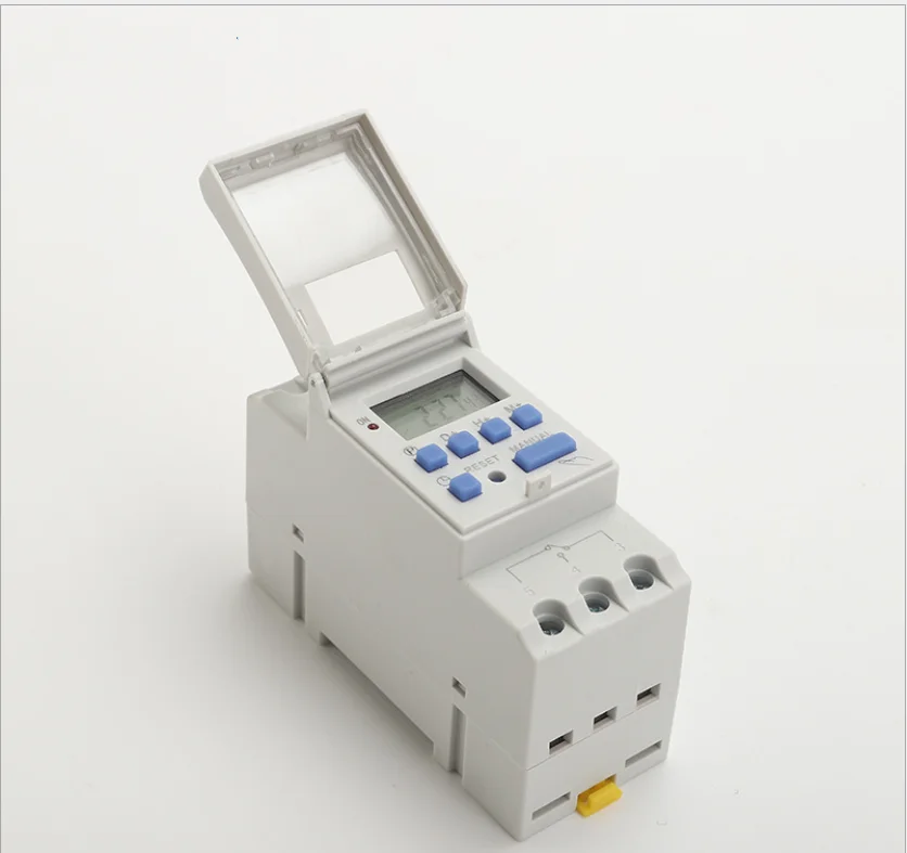 Programmable Time Switch Relay On Off Control LCD Display DC12V AC220V