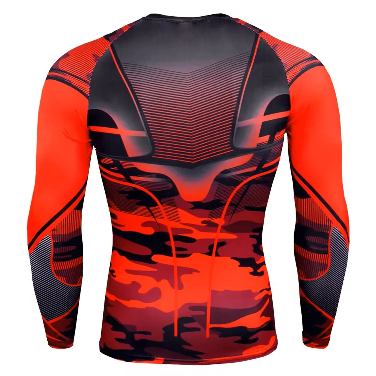 OEM Designs 2024 Sublimated Full sleeve MMA Sport Rash Guard BJJ Men Compression Plain Shirt Slim Protective Rash Guard MS-RG-01