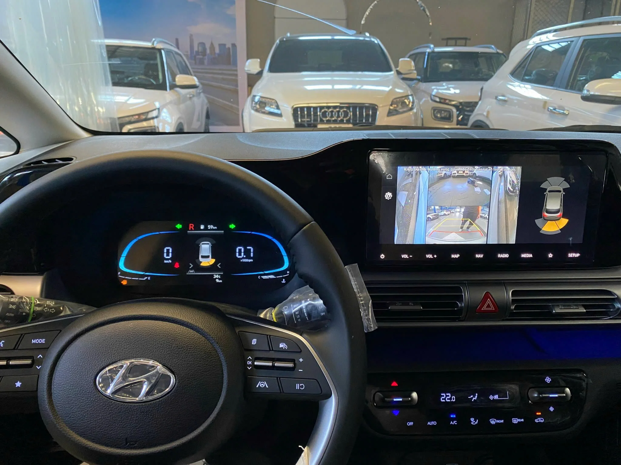 Cheap price three-eye car camera Oritek BZ3 intergrated for all vehicle models exclusive technology from ICAR VIETNAM