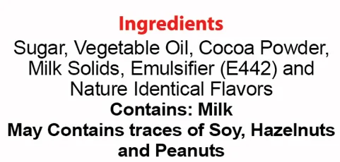 Chocobliss Milk Chocolate Spread 675gm Glass Jar  Halal Compound Milk Chocolate Spread