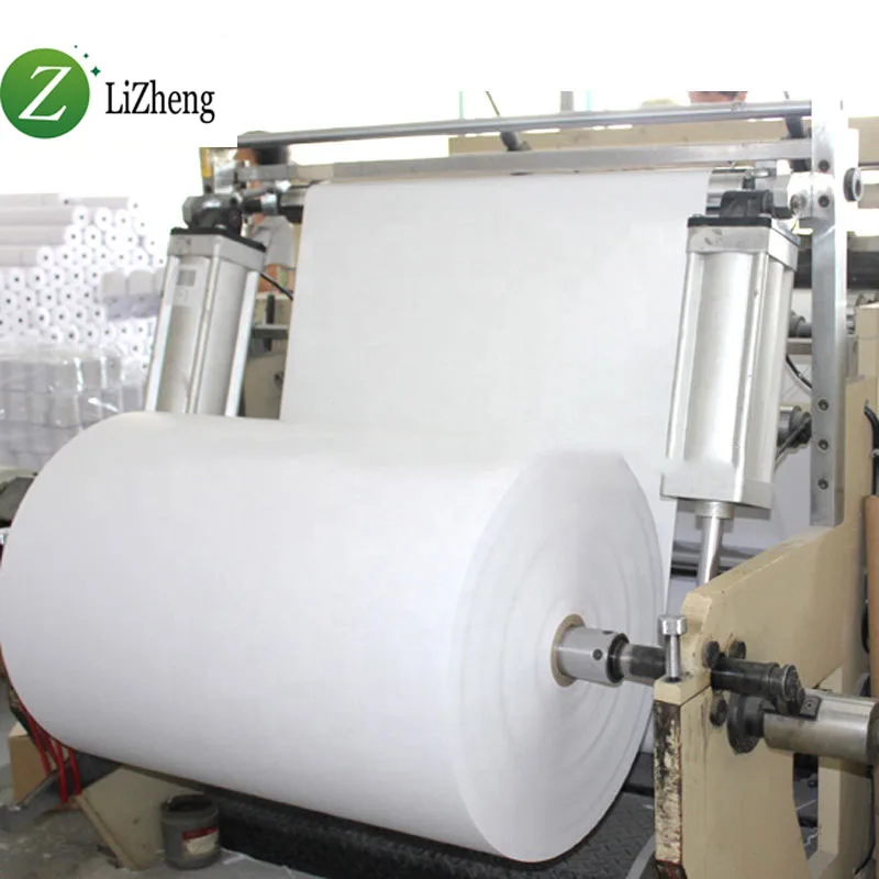 Lizheng thermal jumbo paper rolls Inkjet 170gsm 225gsm Pp Synthetic Paper Inkjet Printing Waterproof pp synthetic paper roll