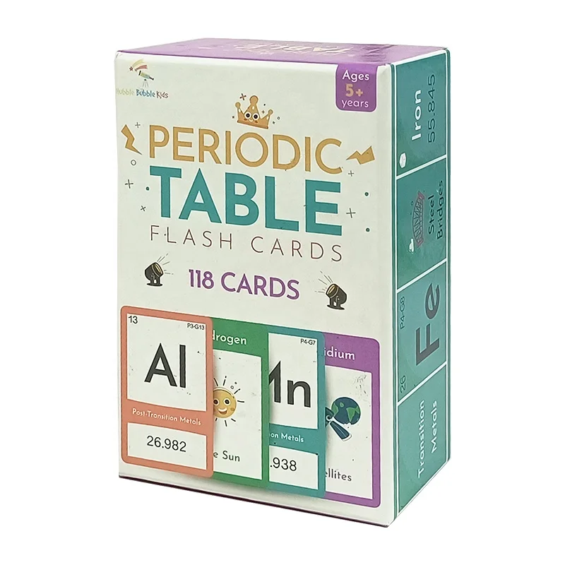 Learning Toddlers Baby Alphabet Abc children Custom Printing Box Services Set Toy Cognitive Flash Cards For Kids Educational