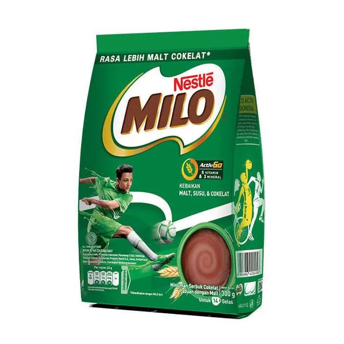 Milo 3-in-1 Chocolate Powder Instant Malt Chocolate Milk Powdered Drink