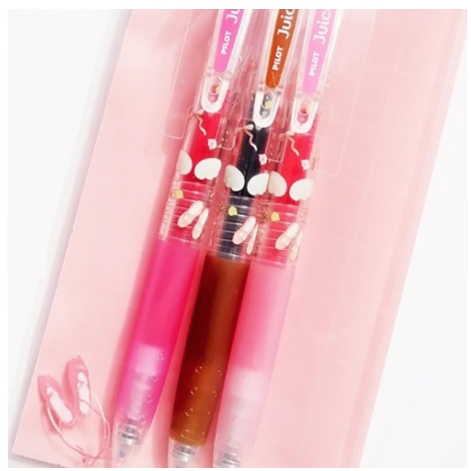 FOR PILOT x nicola LJU-45UFNN 0.38mm Juice Pen Tricolor Set