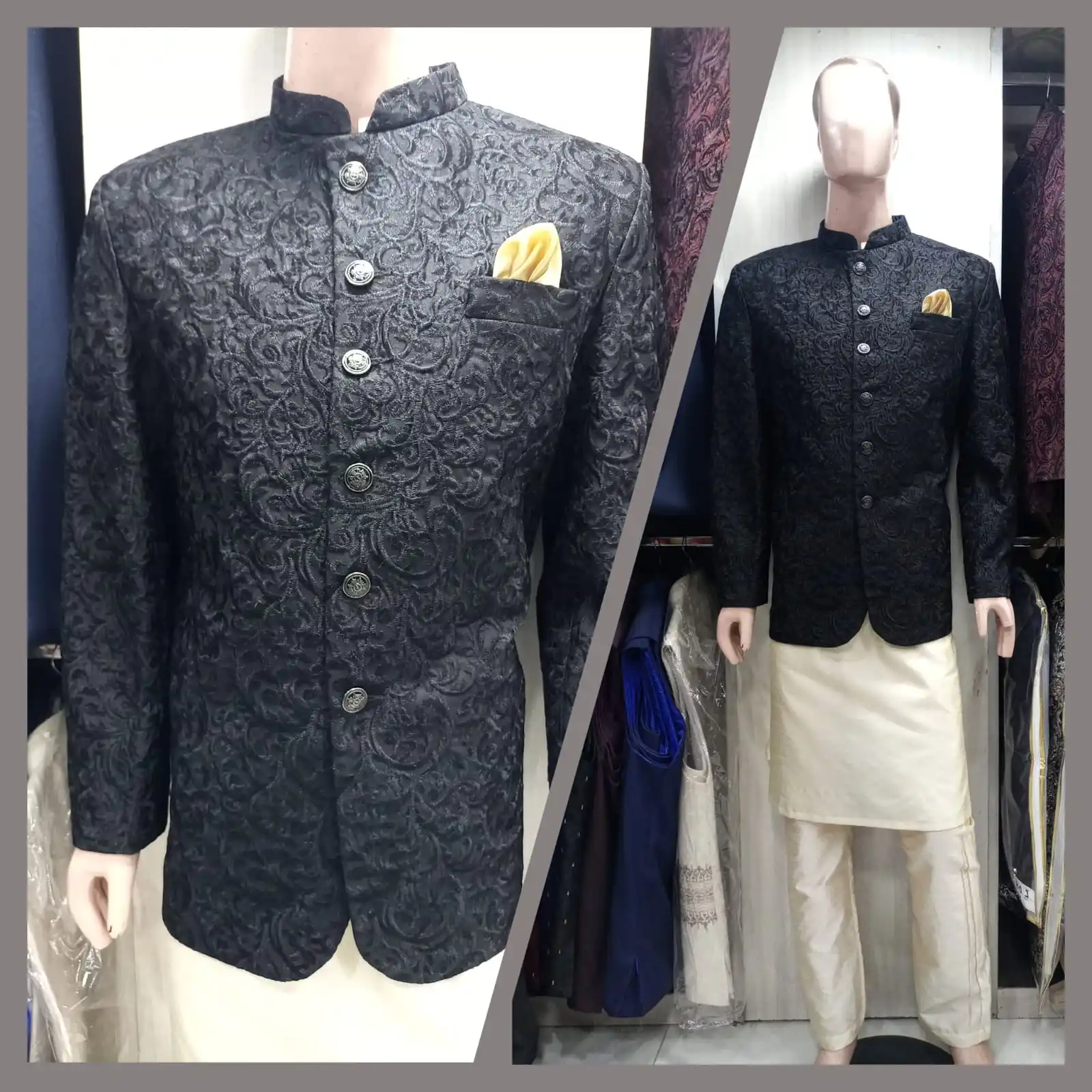 Modern Fashion Designer Mens Kurta Pajama Khoosa Sherwani Wast Coat Available Ready To Wear Door Delivery Facility Available