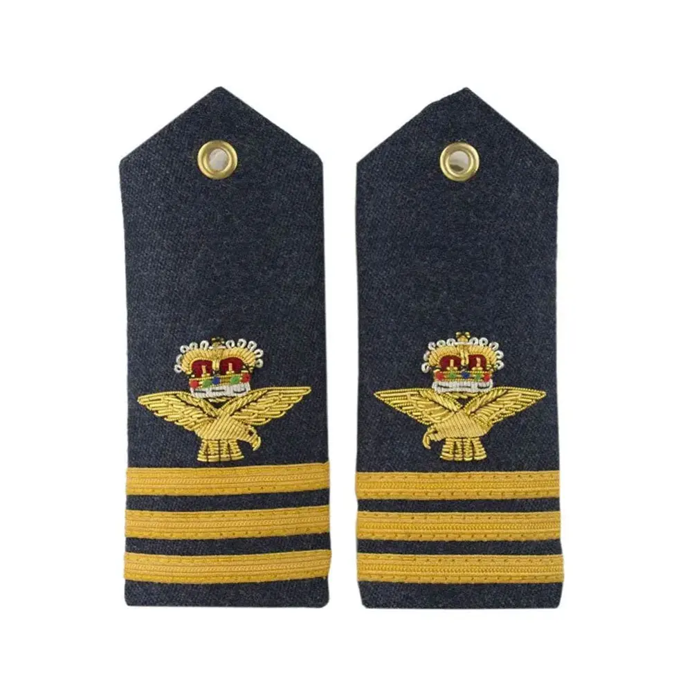 Customized Design Best Quality Ceremonial Uniform Shoulder Board Pilot Shoulder Strap Epaulettes Low Price Shoulder Epaulettes