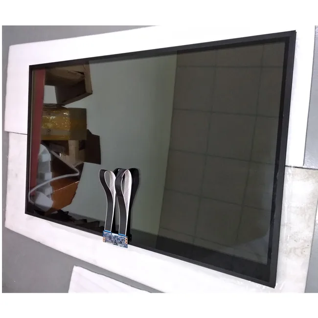 advertising equipment transparent screen 50inch transparent lcd screen