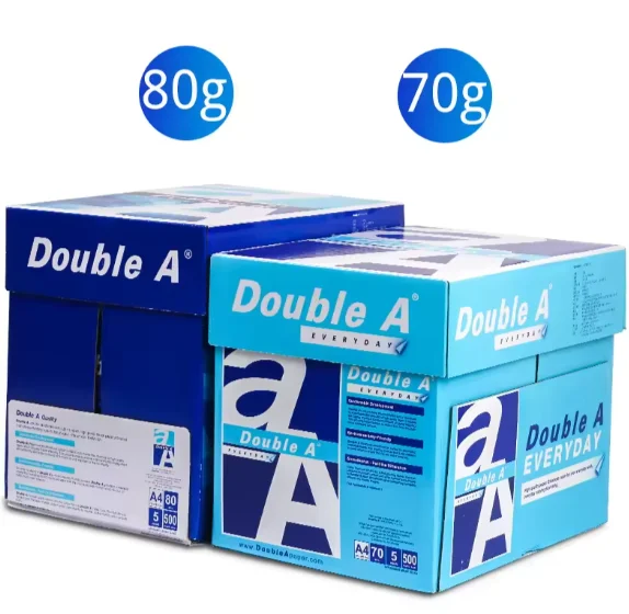 High quality 70GSM/75GSM/80SMG Bond Paper Office Copy A Double A Paper /A4 Paper for Office School Supplies