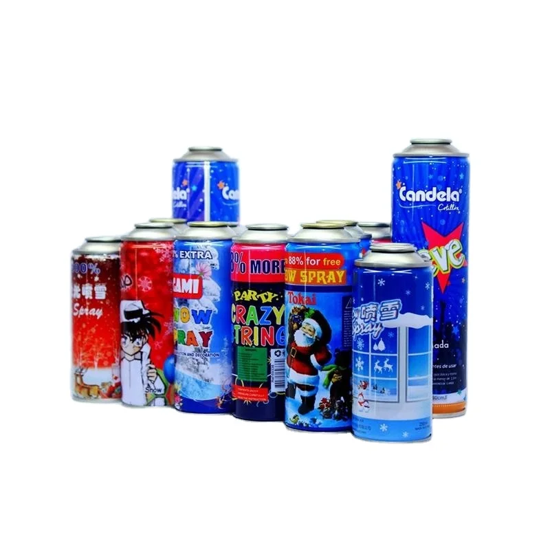 Empty aerosol can metal material tinplate aerosol can for body spray, perfume splash