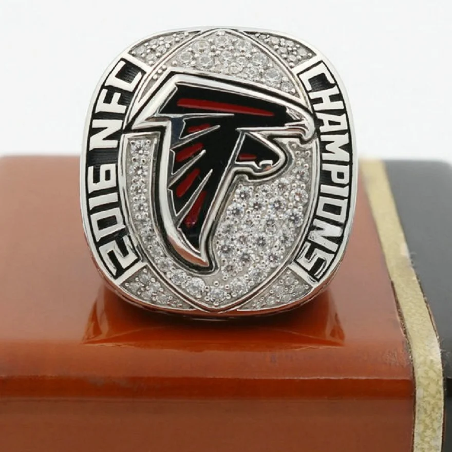 2016 Atlanta Falcons National Football Championship Ring Fully Personalized Custom Class Ring For Men