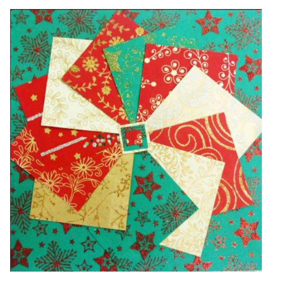 Handmade Cotton Recycled pack of 8 craft wholesale factory cheap price holographic paper crafts magic rainbow art scratch paper