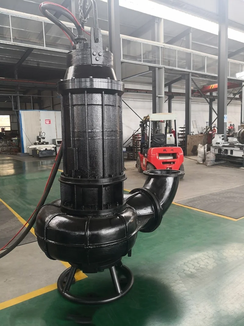 horizontal submersible slurry pump Sumergible bomba de lodo sin bloqueo