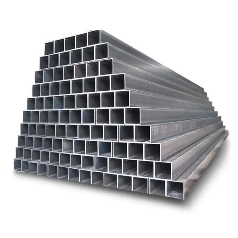hot rolled mild carbon steel zinc square rectangular round pipe and black shs rhs tube for construction