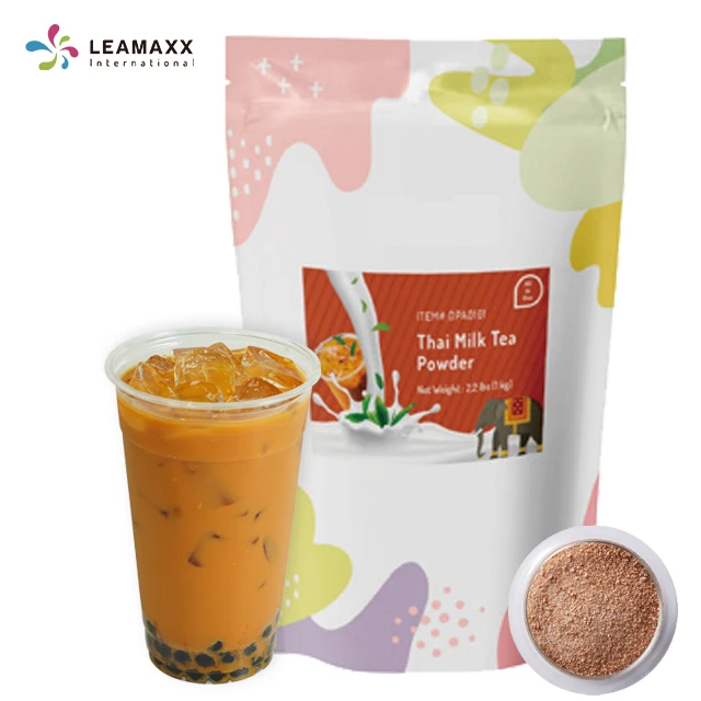 2024 Taiwan Leamaxx все в одном чайный порошок смесь 3-в-1 для магазина Пузырькового молочного чая оптовая продажа