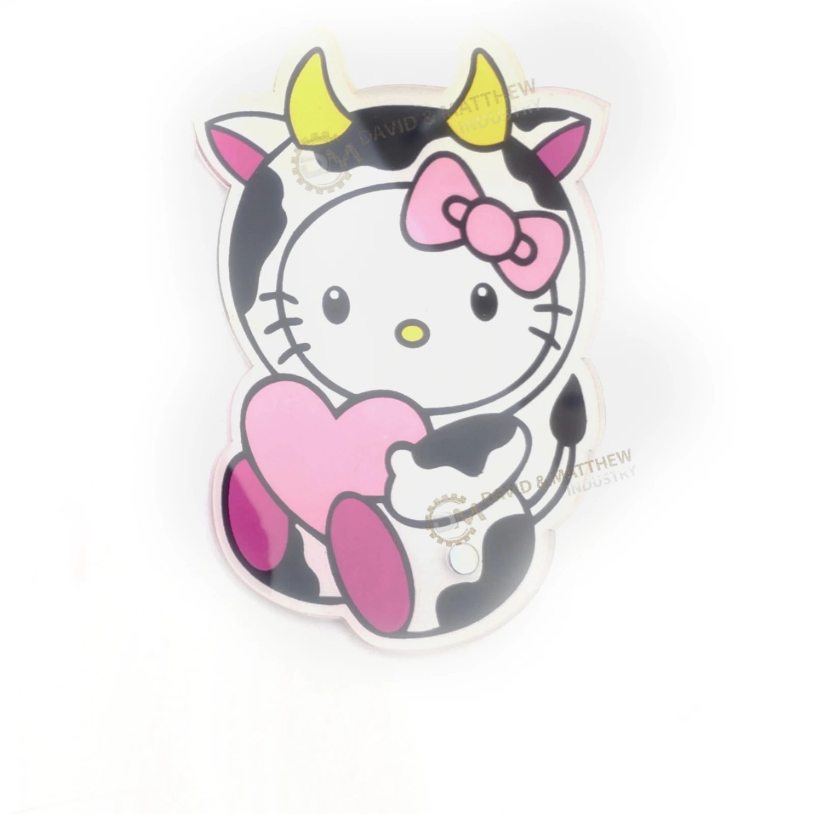 Customized Cow Kitty Lash Tiles Acrylic Lash Tile Plate Customize Color And Design Eyelash Making