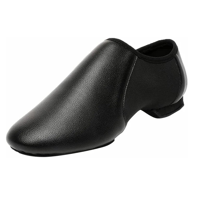 Новое поступление верхней слипоны в стиле джаз; Мужская обувь; Удобные летние туфли на плоской подошве обувь для танцев из натуральной кожи по дешевым ценам танцевальная