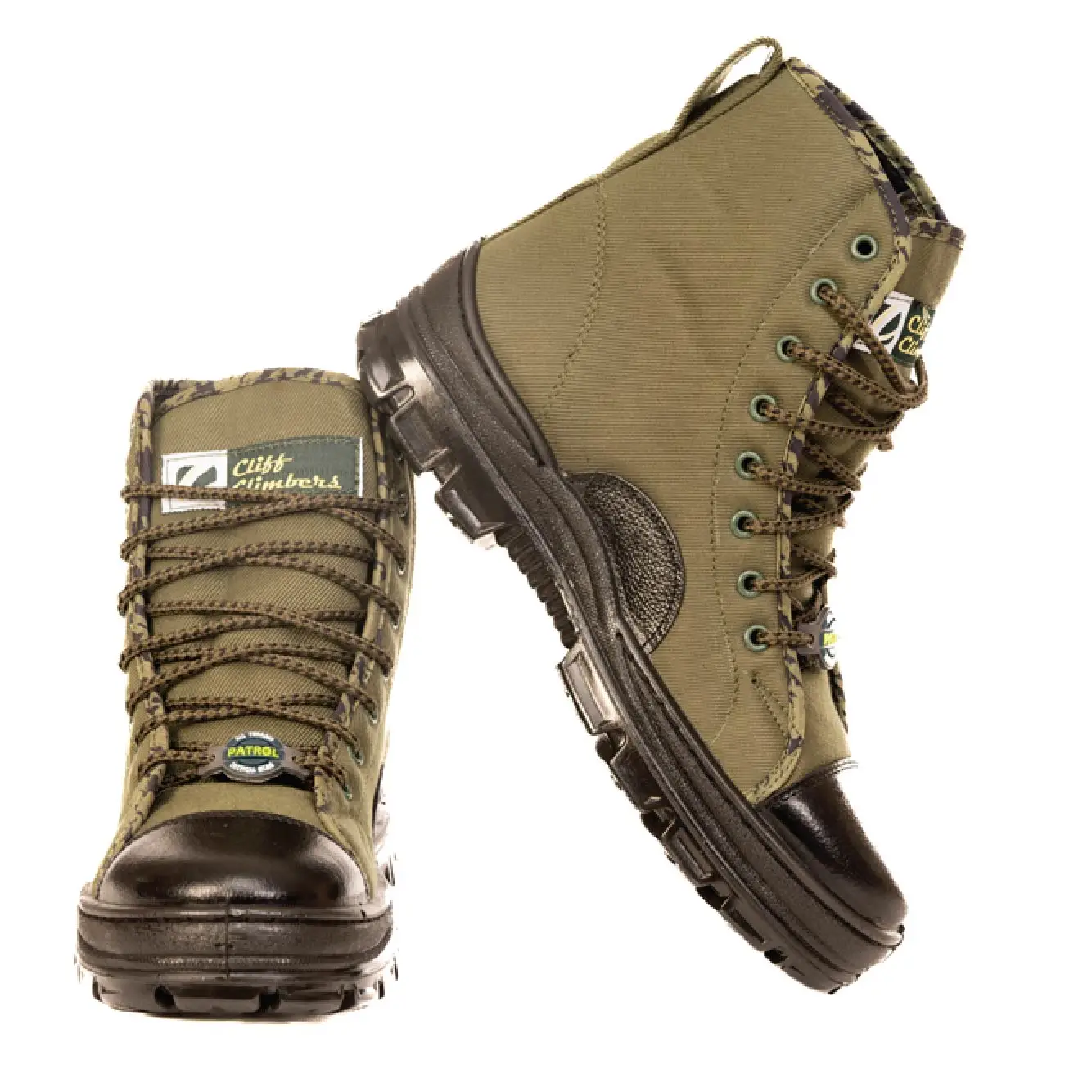 Tactical Canvas Jungle Boot Patrol Engineered for Durability Comfort in Harsh Terrain comfortable in long patrols or hikes
