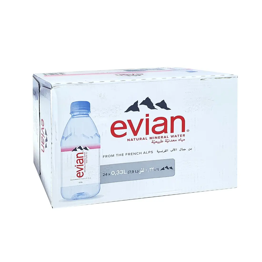 Минеральная натуральная пружинная вода Evian