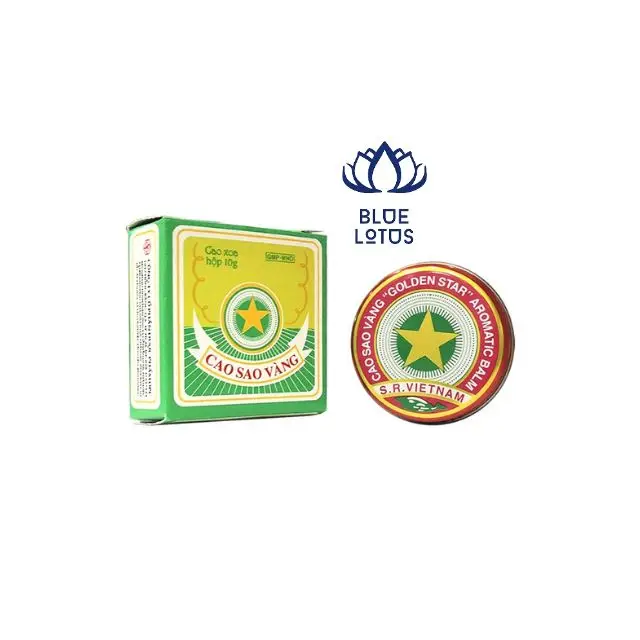 Gold Star Balm Vietnam Good For People Care Headache Car Sick