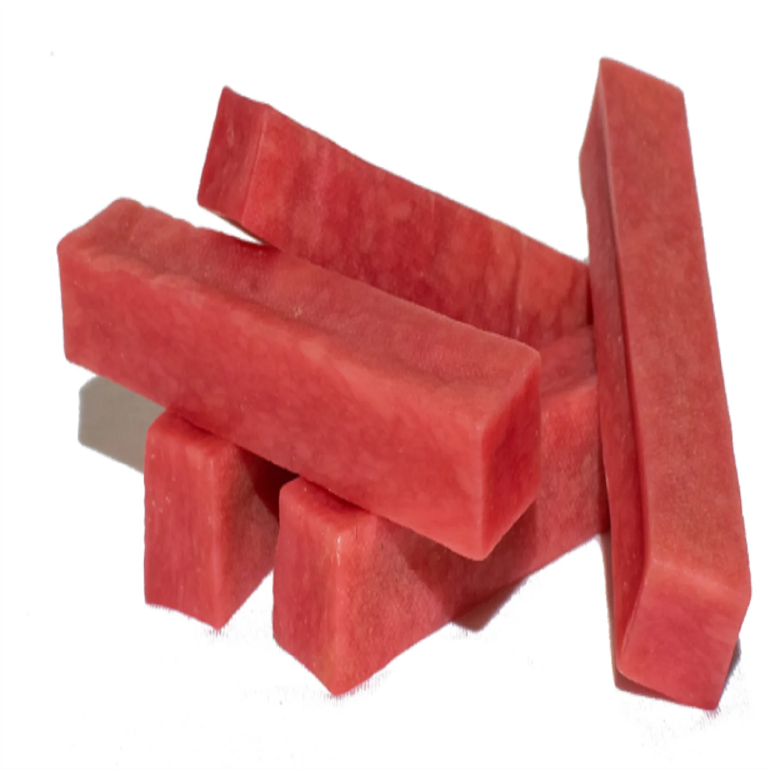 Organic Natural Healthy Dried Himalayan Yak Cheese Dog Chews in Strawberry Flavor. Available in Bulk Packaging and Private Label