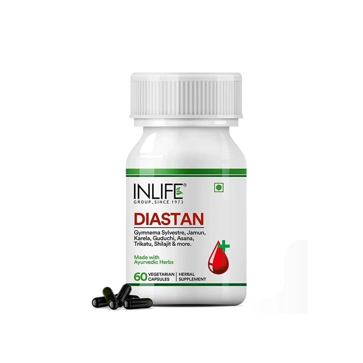Purchase Inlife Diastan Capsules Herbal Ayurvedic Supplement 60 Capsules at low cost