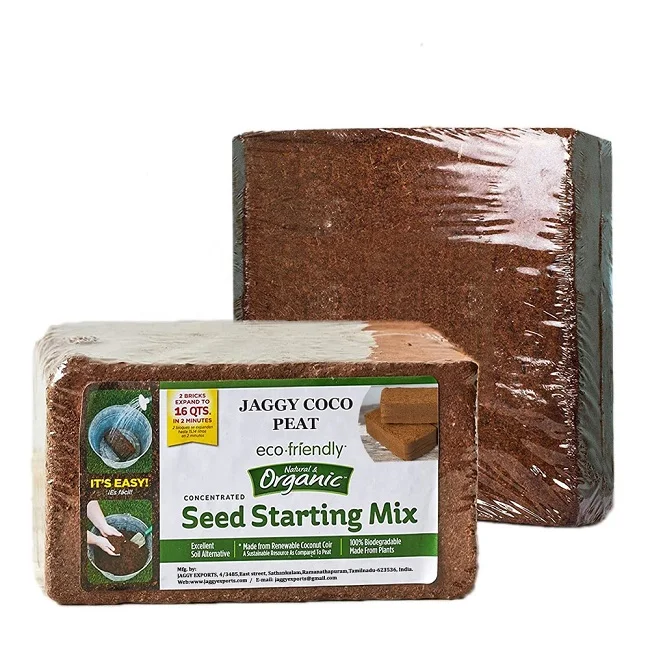 Торфяная вода кокосового цвета почва торфяные пакеты для выращивания растений