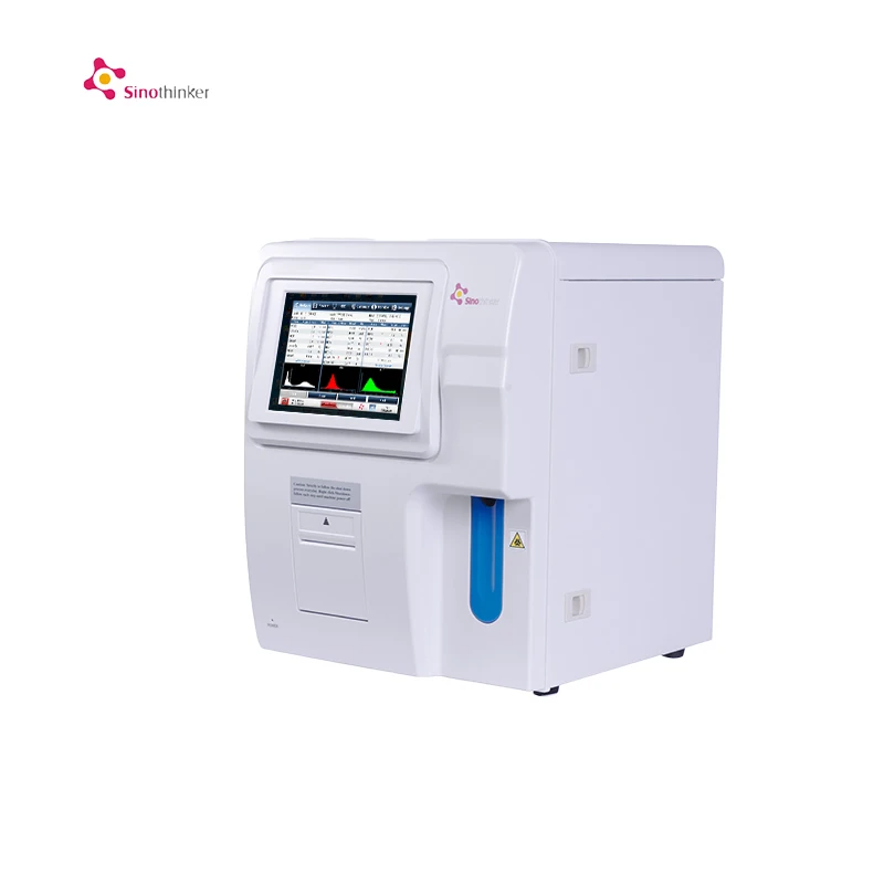 Cheap Automated Blood Test CBC Machine Sk9600 3 Part Double Channel Medical Systems Hematology Analyzer