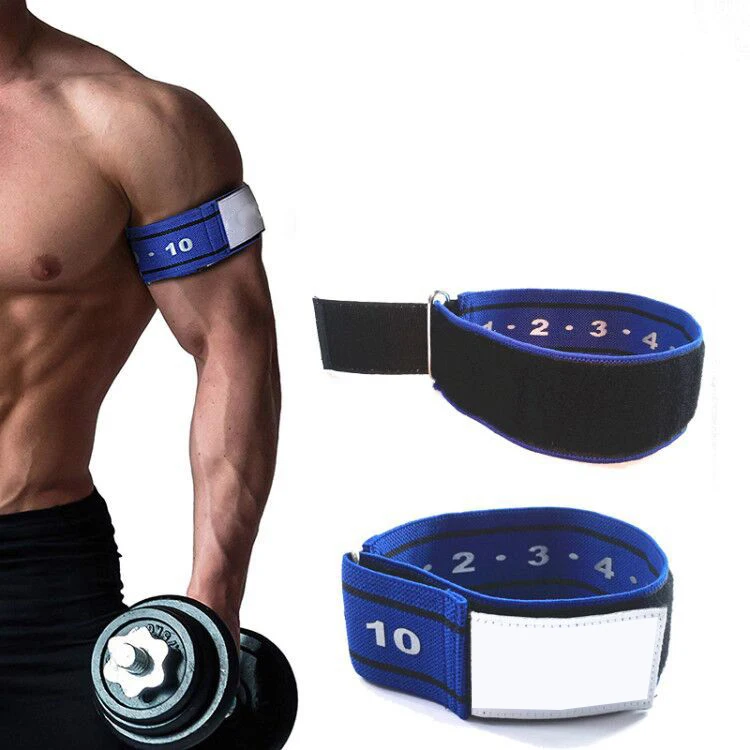 Blood Flow Restriction Band for Arms Legs Training Wear Adjustable Heavy Duty Bands Muscle With Weightlifting