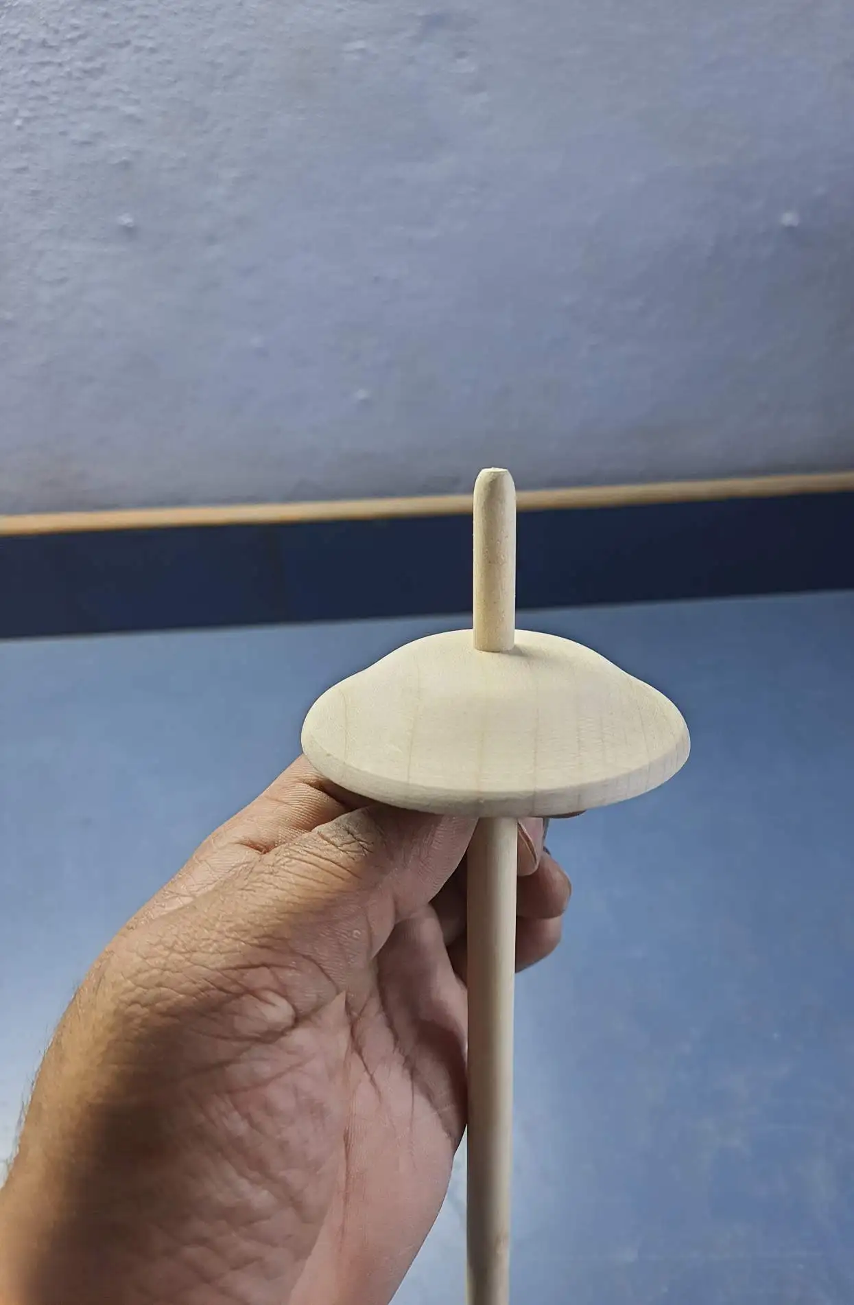 Wholesale Premium Quality Handmade Whorl Drop Spindle Top Whorl Yarn Spin Wooden Tool for spinning at Wholesale Price