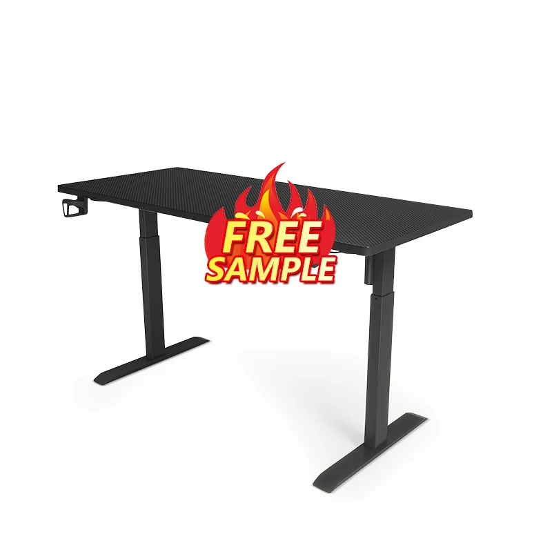 Forever Wooden Corner Office Computer Work Study Desks Home Office Metal Steel Frame Table  Standing Desk