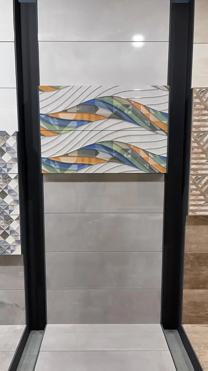 Unique Design Glossy and Matte Surface 300x900 mm Ceramic Wall Tiles from India